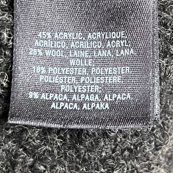 Moth Charcoal Crew Neck Sweater - Picture 6 of 6